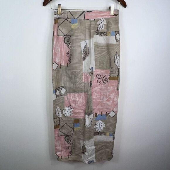 My Michelle‎ Vintage 80s wrap Skirt - Picture 6 of 9